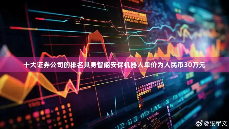 十大证券公司的排名具身智能安保机器人单价为人民币30万元